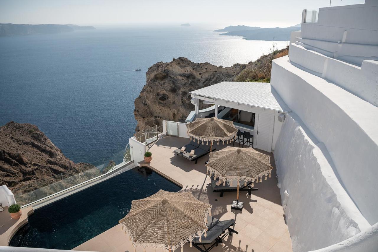 Apeiron Blue Santorini - Sustainable Adults Only 14 Plus Fira  Exterior foto