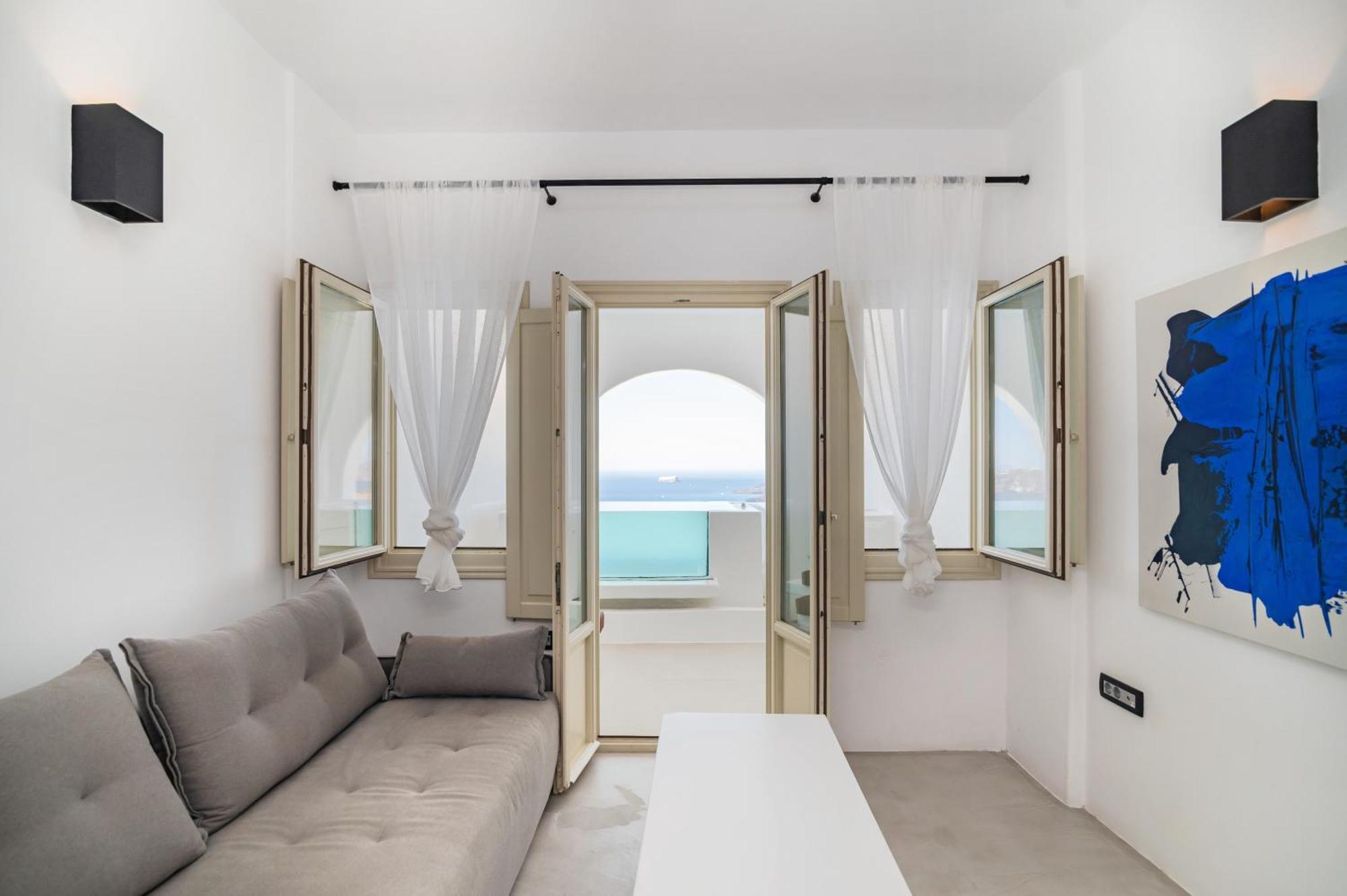 Apeiron Blue Santorini - Sustainable Adults Only 14 Plus Fira  Exterior foto