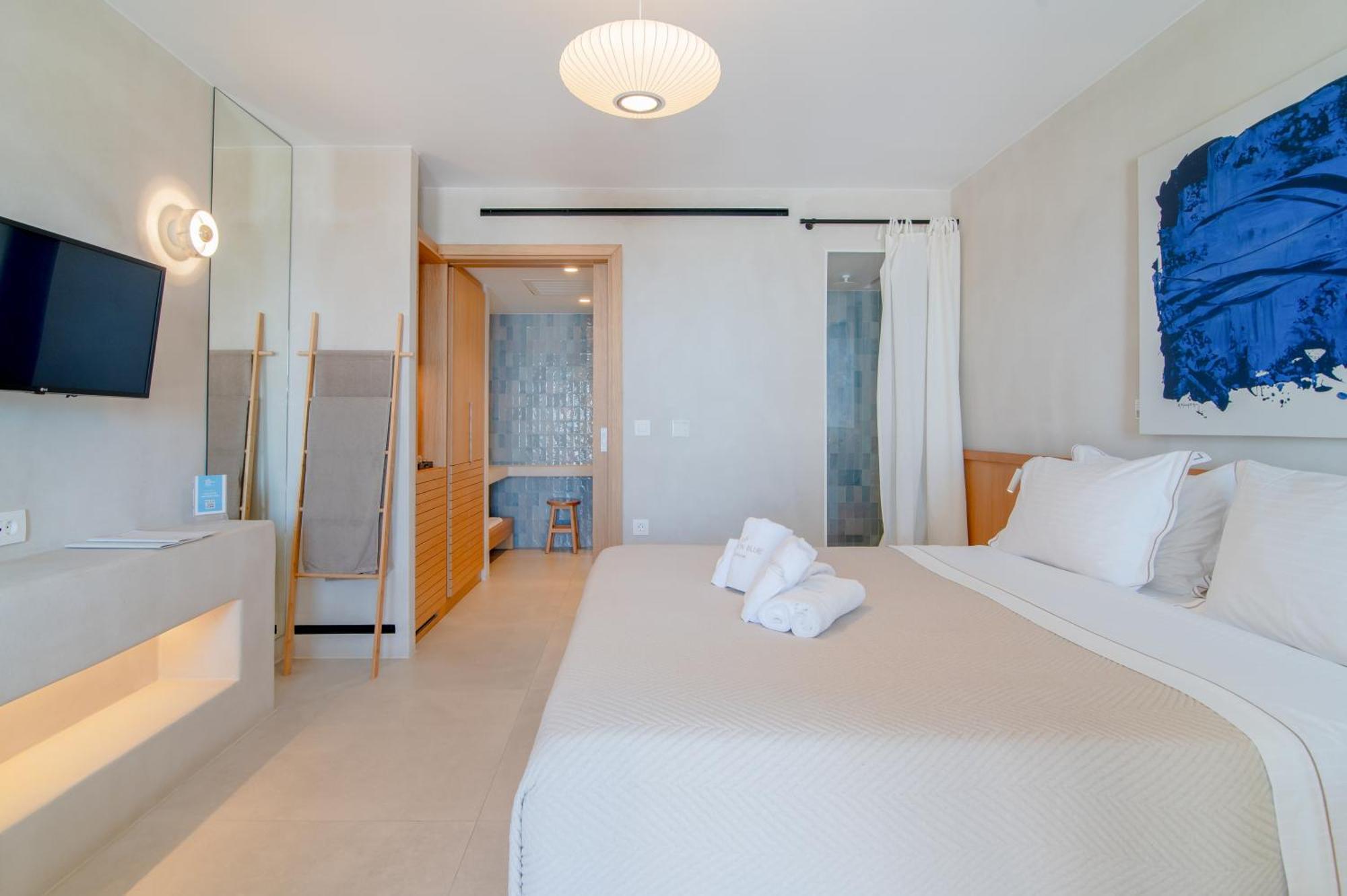 Apeiron Blue Santorini - Sustainable Adults Only 14 Plus Fira  Exterior foto