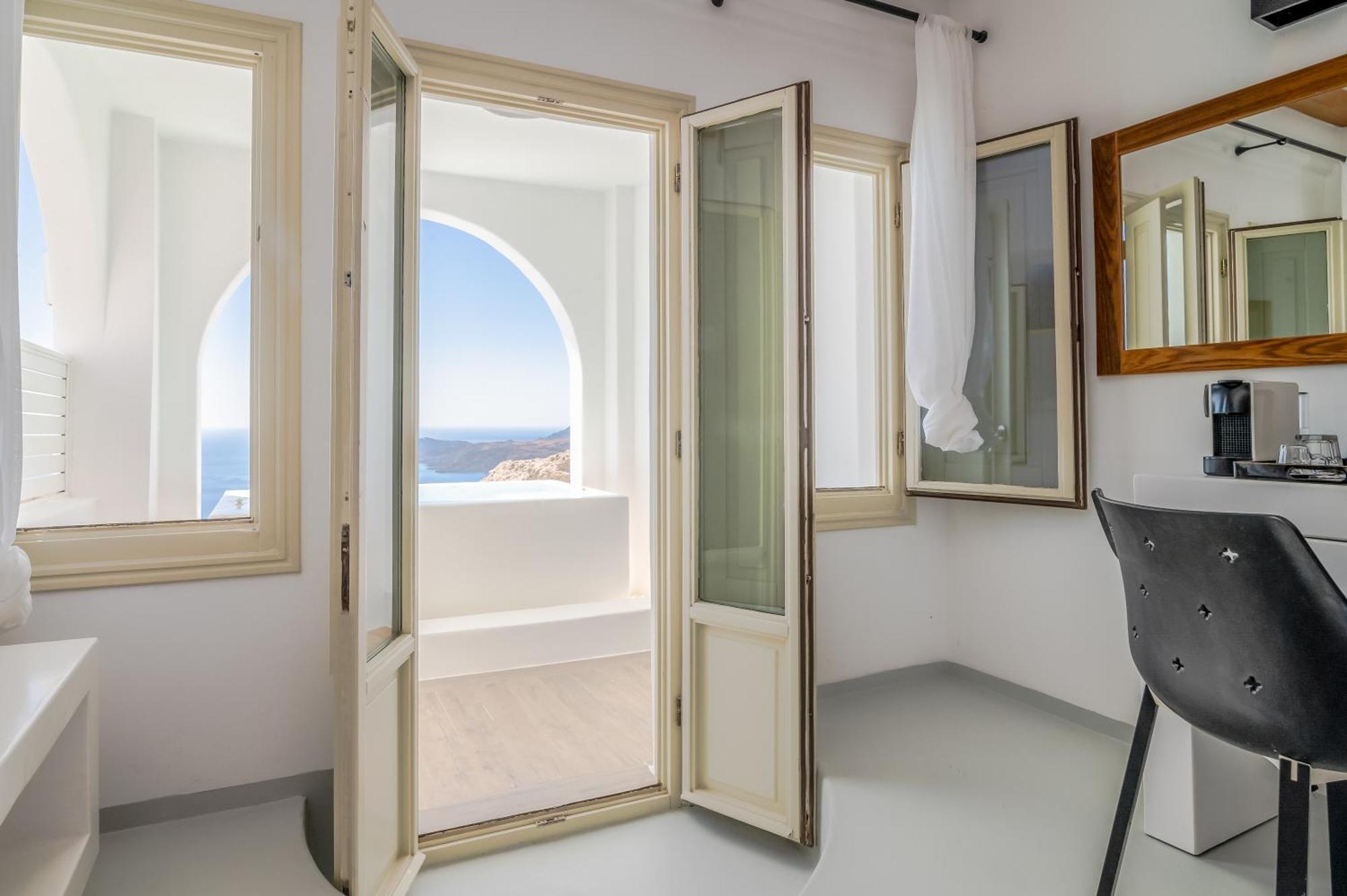 Apeiron Blue Santorini - Sustainable Adults Only 14 Plus Fira  Zimmer foto